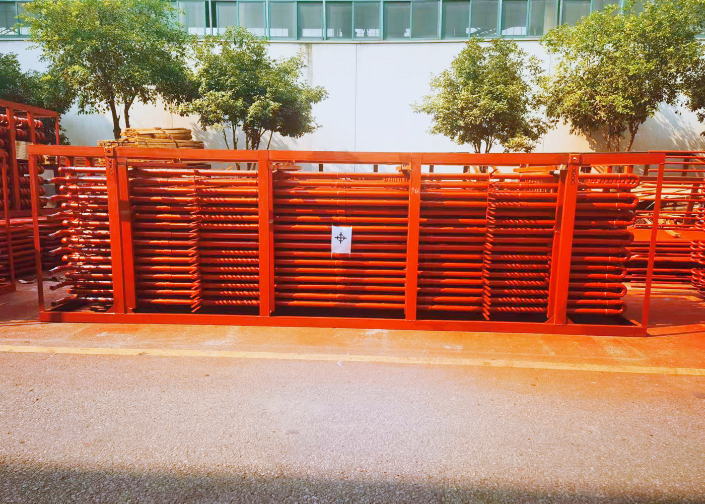 ASME Standard Boiler Economizer Banks Of CS Tubes For Waste Incinerators