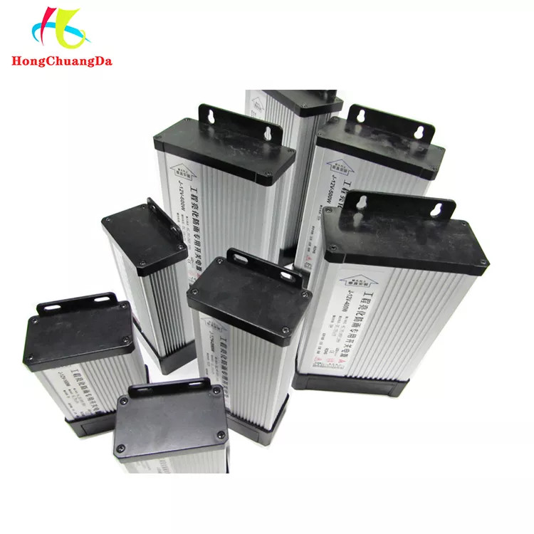 Rainproof LED Module Power Supply Outdoor LED Driver 12V 50A 600W