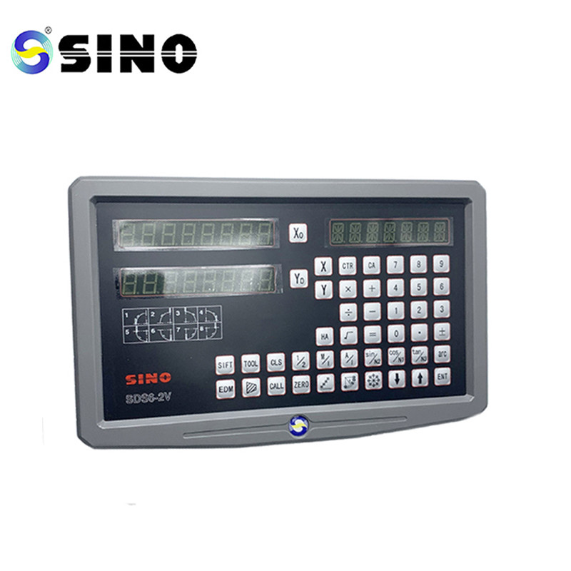 SDS6-2V DRO Two Axis Digital Readout Display Kit Measuring Systems 5u TTL Square Wave