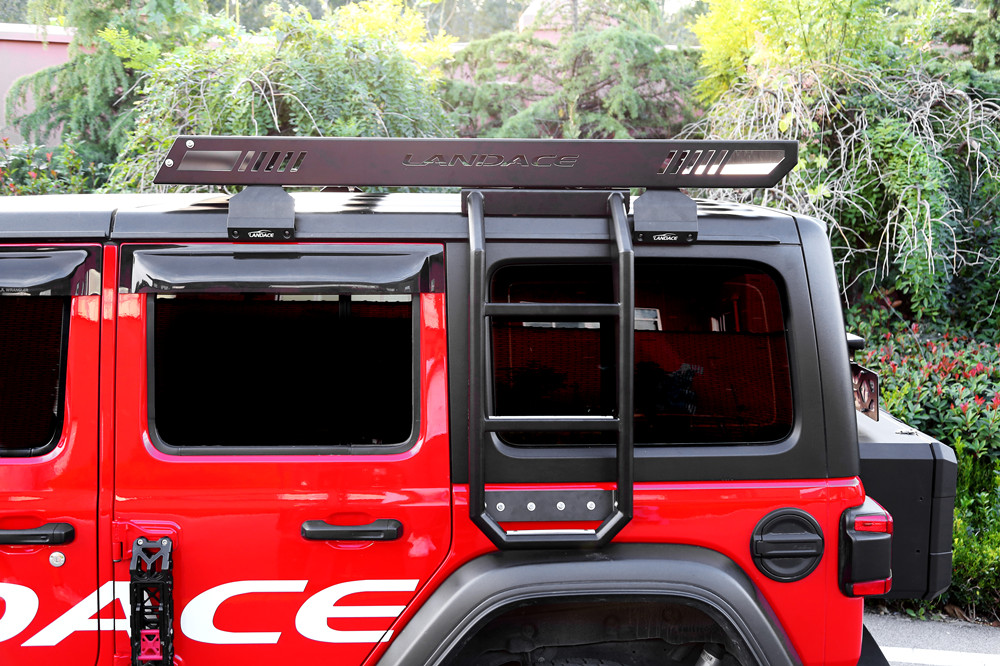 Black Stainless Steel Aluminum Alloy Cargo Baskets Platforms Car Roof Racks G.W 20kg