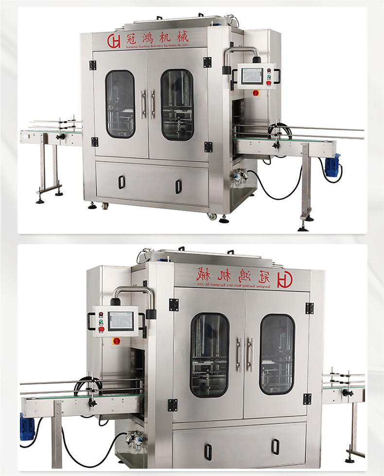Fully Automatic Speed Pneumatic Filling Machine with Flexible Nozzle and Servo Drive