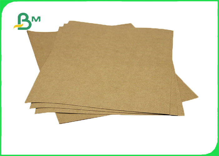 Food Grade Brown Kraft Paper For Take Away Boxes 300gsm 350gsm Tear Resistant