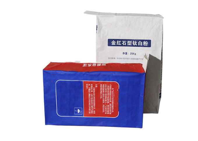 25kg 10kg 20kg Kraft Paper Sack Chemical Building Material Food Flour Grain Tile Adhesive