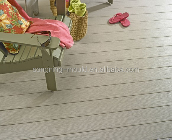 Flooring Outdoor Waterproof Wood Grain Double Color Co-Extruded WPC Wood Composite Decking