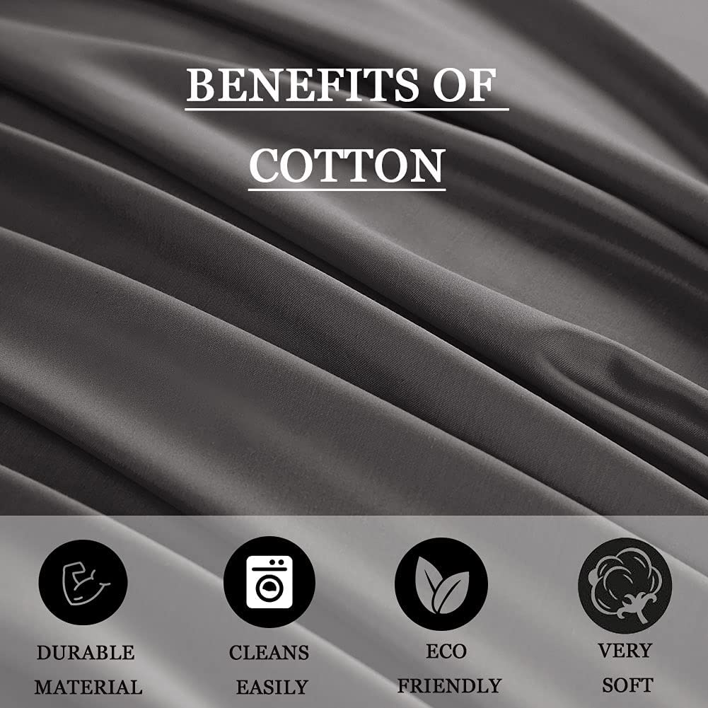 Bedroom Cooling Sheets Sets 100% Pure Egyptian Cotton 800 Thread Count Sateen Weave