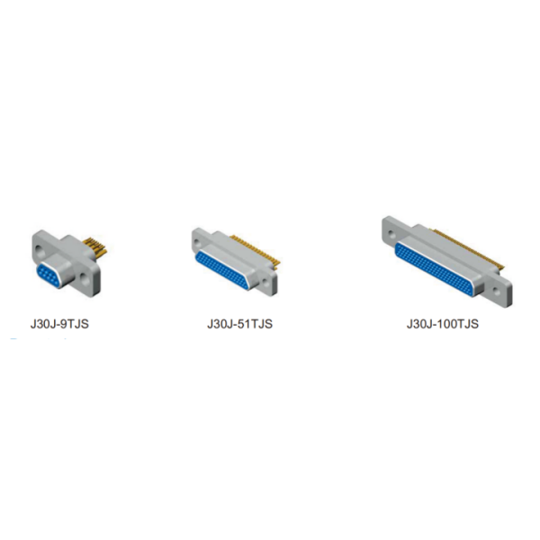 Soldering Type Rectangular Electrical Connectors Micro 1.27 Mm Pitch Male Connector J30J-31TJSL
