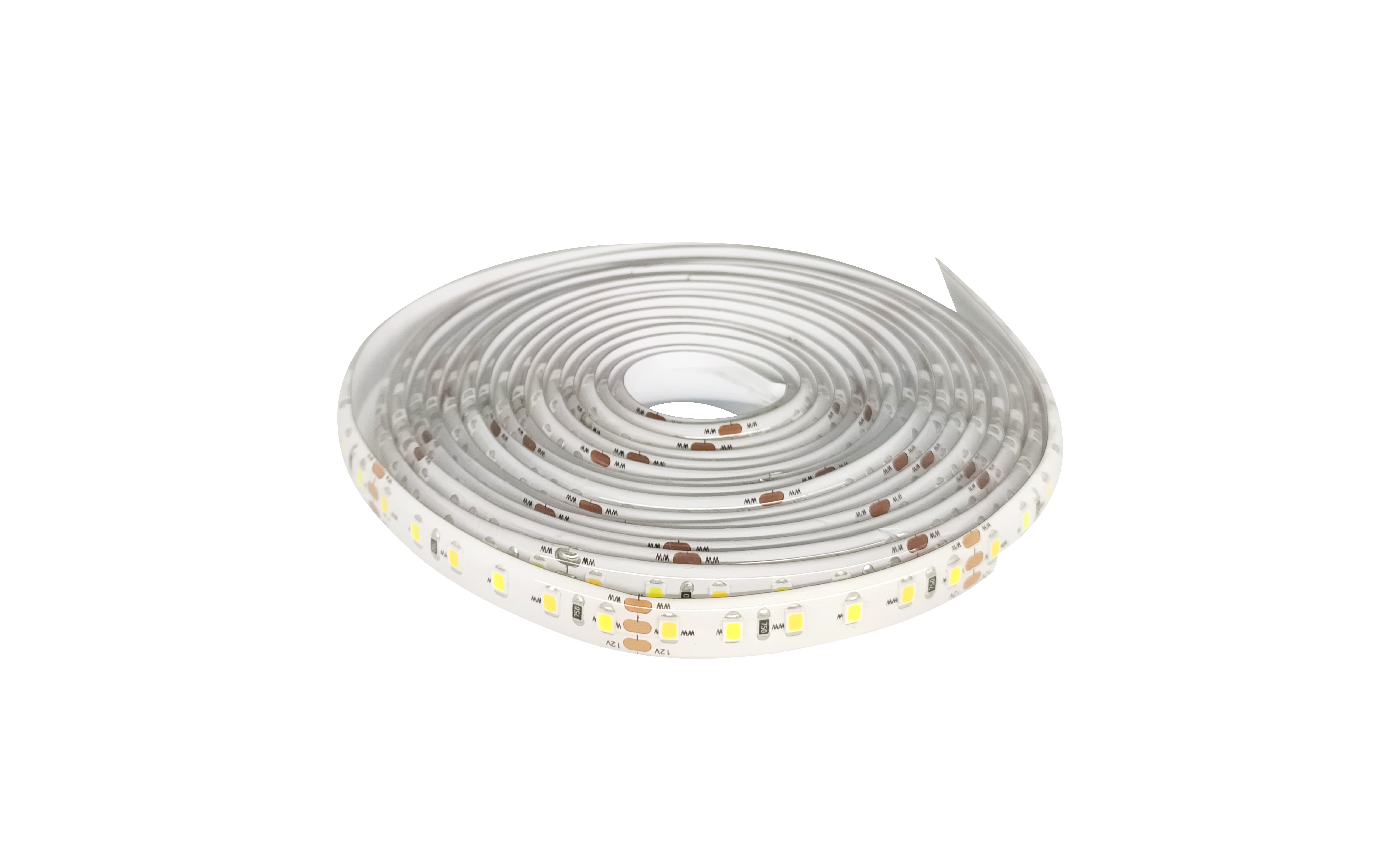 Double Color SMD 2835 LED Strip 12v Low Voltage 60-120 Lamp Dripping Rubber Waterproof