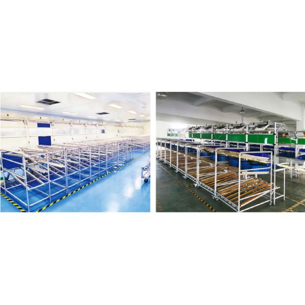 The Third Generation Lean Pipe Rack Aluminium Alloy Equipment