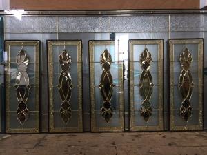 Quality Antique Stained Glass Entry Door Glass Inserts Suppliers With 15 Years Of Experience for sale
