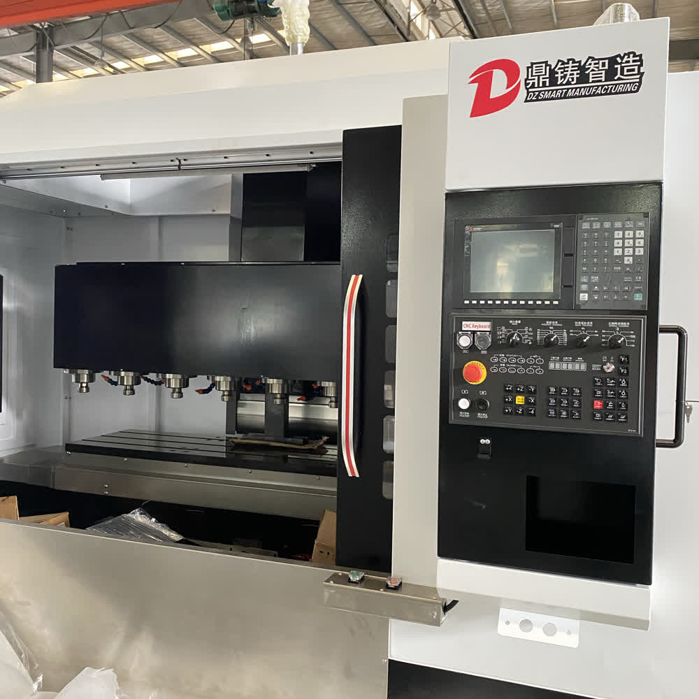 Automatic CNC Milling Machine To Remove Burrs From Surface Of Castings