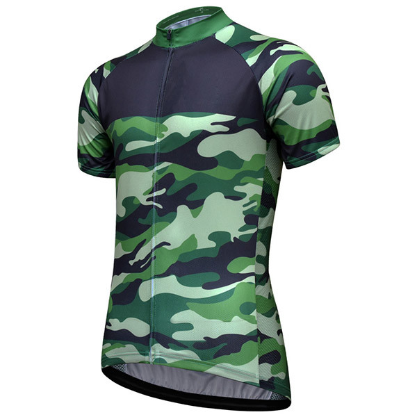 2020 Camo Deisgn breathable Short Sleeve Custom Bike Jersey