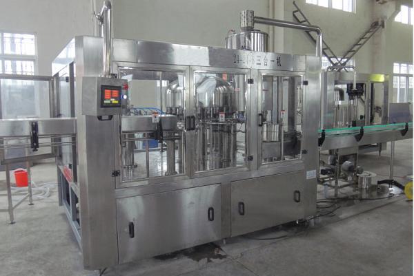 Buy 3-in-1 Bottled Water Filling Machine /PET bottle drinking water making factory at wholesale prices