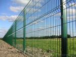 4.5 mm Wire Mesh Fence Security Welded Metal Mesh Fence Panel PVC Coated