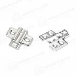 100 Degree Grade 3 Cabinet Door Hydraulic Hinges For Wardrobe