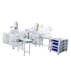 Quality 220V / 50HZ Automatic Face Mask Making Machine With Easy Maitaining for sale