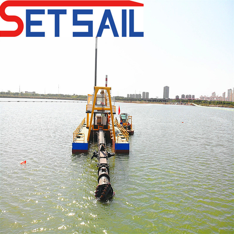 Customized Cummins Diesel Engine Rexroth Hydraulic Cutter Suction Dredger