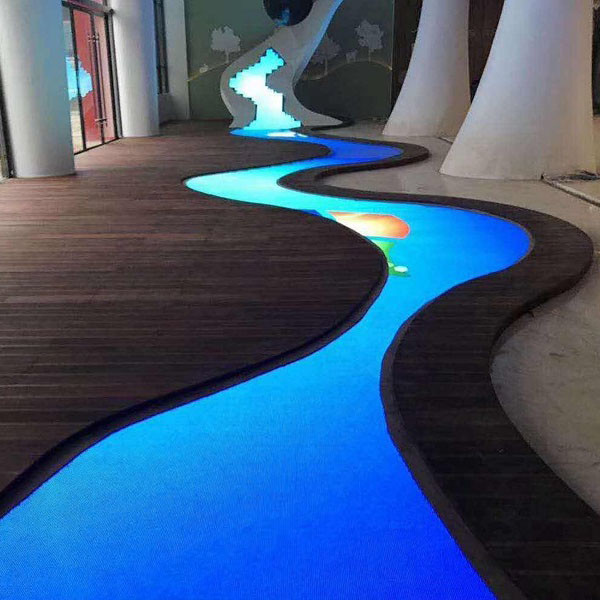 Striking Full Color SMD 1921 LED Floor Display Screen for Stage Rental Customizable Cabinet Size