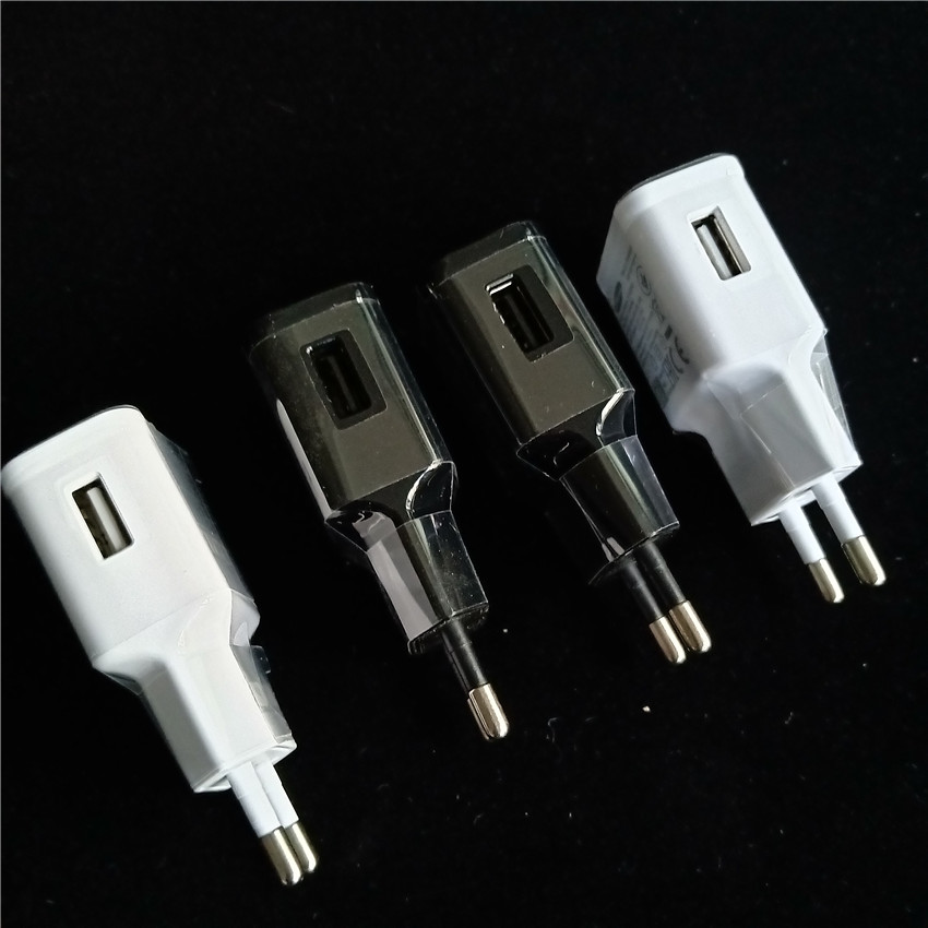 2A 5V USB Fast Phone Wall Charger EU Plug Travel For S6 S8