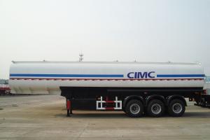 China CIMC Tri-Axles 45000 Liters Fuel Oil diesel Tank Semi Trailer / fuel truck on sale