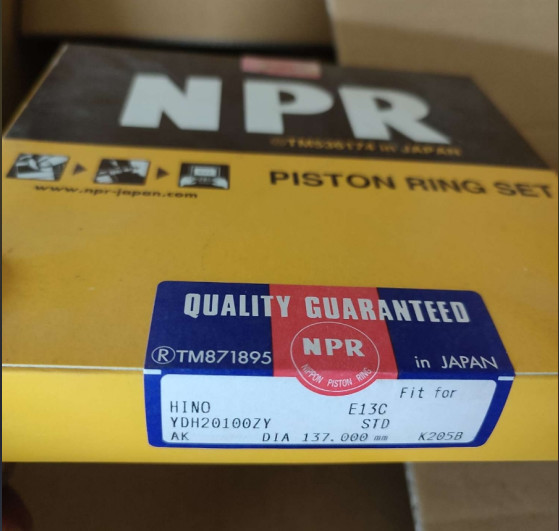 10/1987- HINO Genuine Spare Parts Item Name Piston EM100 15840 W04D 15011 J08C 15284 P11C 15296 E13C Piston Ring