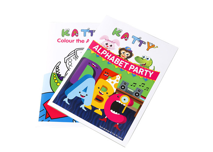 CMYK Color 3 - 5 Years Old Children Book Printing Service For 20 Years