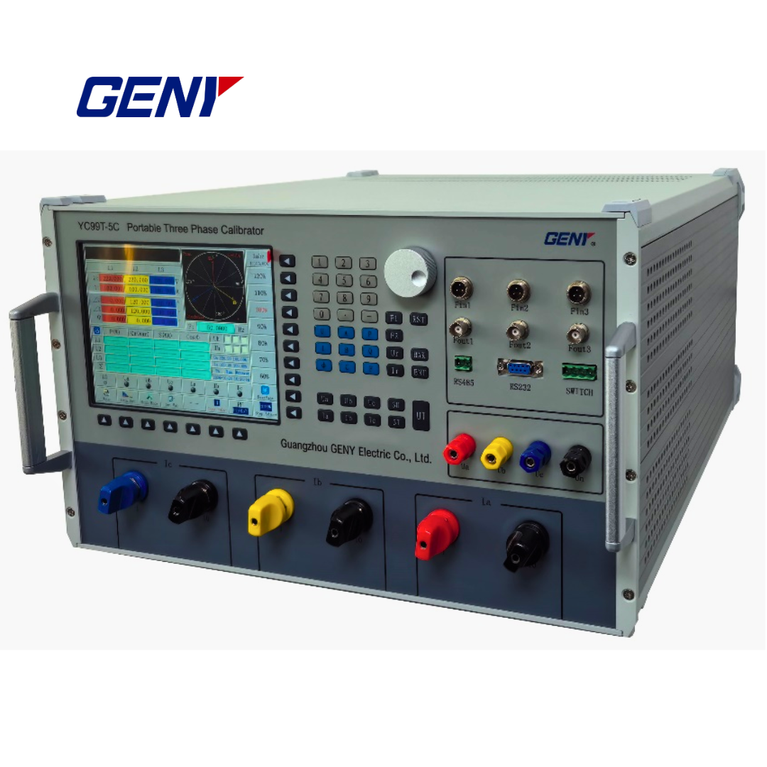 High-Precision Portable Meter Test System for Energy Meters