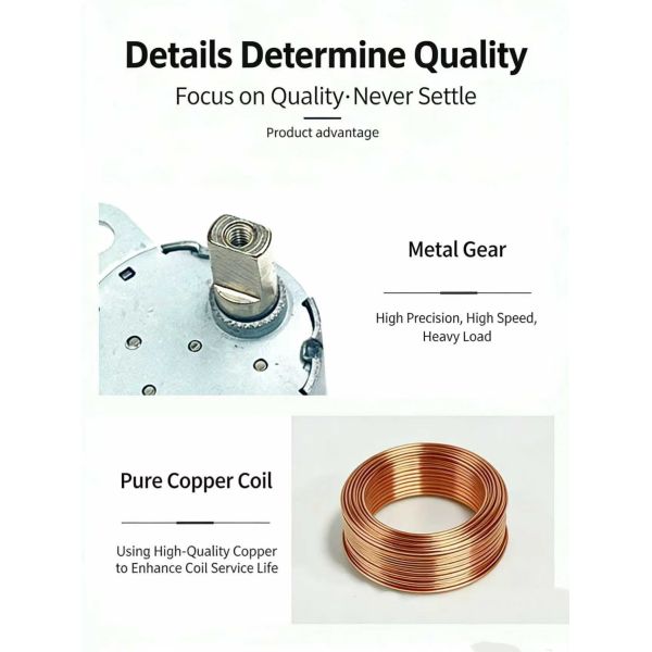 28BYJ48 5V DC 5 Wire 4 Phase Mini Stepper Motor For Home Applications