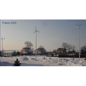 3000W On Grid Wind Turbine Generator System DC 48 / 110V For Remote Village