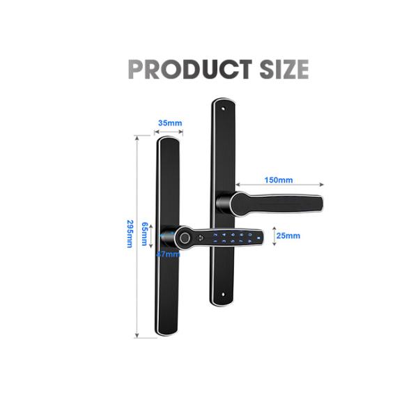 Bluetooth FPC Smart Electronic Combination Fingerprint Door Locks