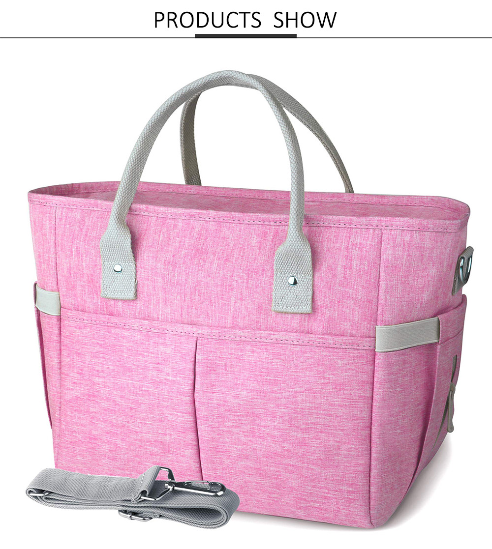 Multi-functional Reusable Lunch Box with Removable Shoulder Strap