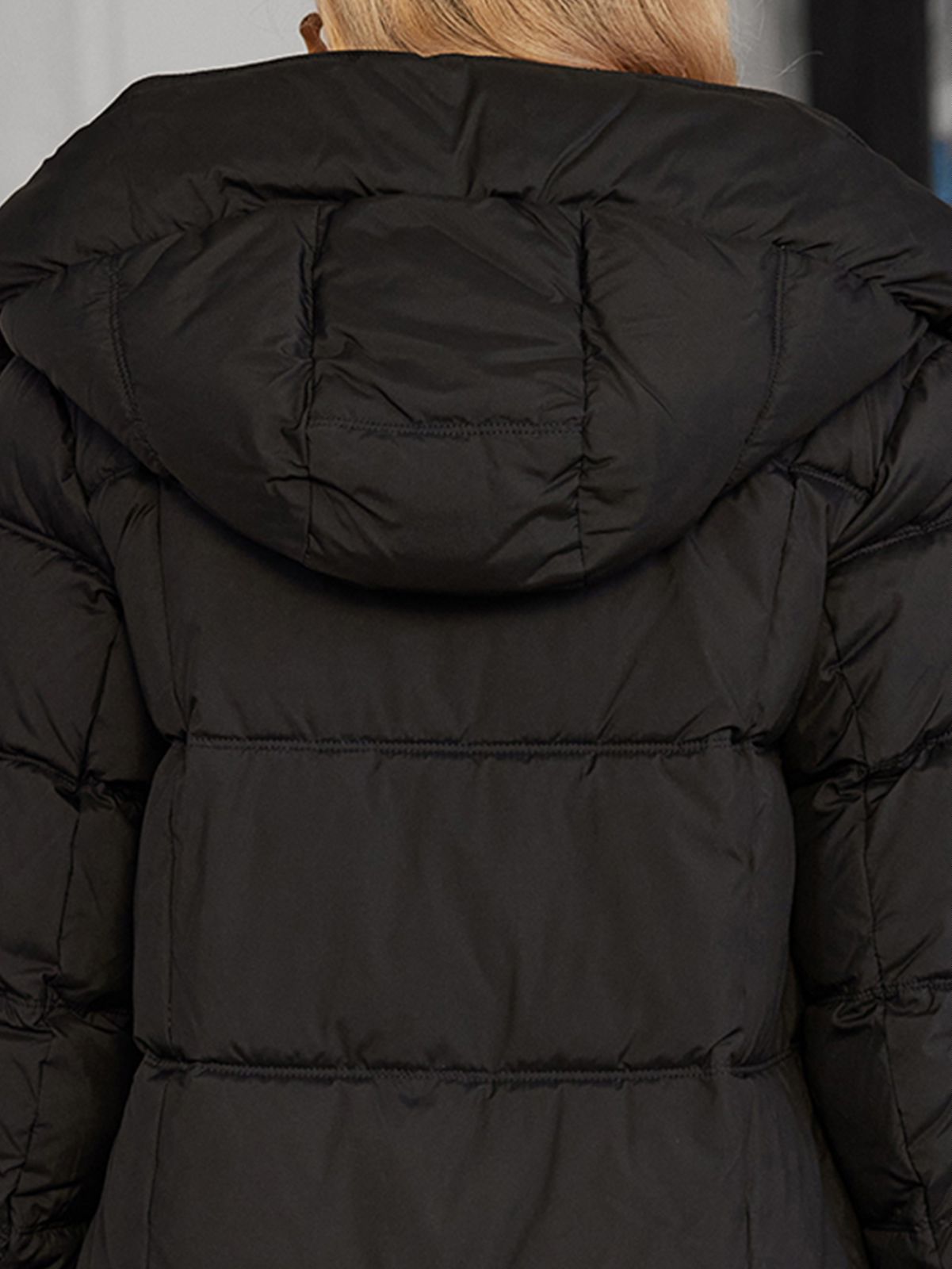 Mid Length Detachable Hood Thickened Down / Cotton Jacket, classic coat, nice colour, for daily wear, warm coat