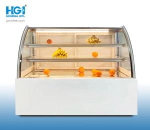 Quality CCC Tabletop Bakery Cake Display Showcase CFC Free 580W for sale
