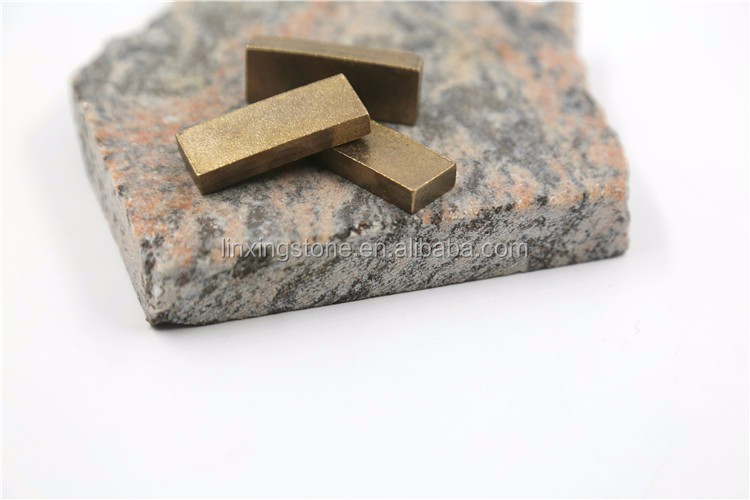Raw Material Metal Powder Diamond Cutting Segment for Marble Gangsaw