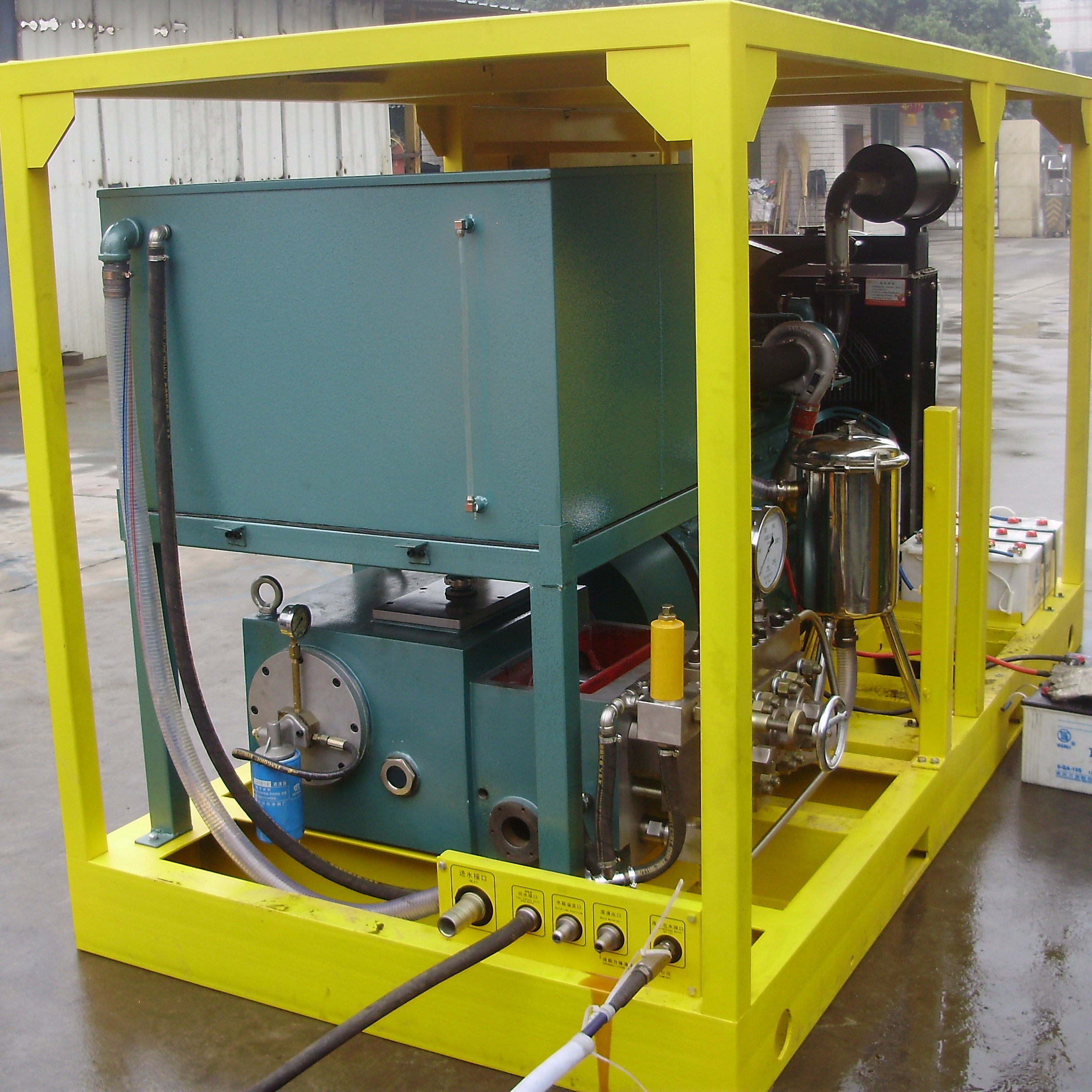 55kw High Pressure Hydro Test Pump Hydrostatic Pressure Testing Pump For BOP