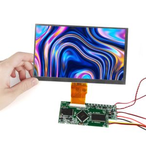 Quality 7 inch TFT LCD Display Module LCD Screen with customized button control function for sale