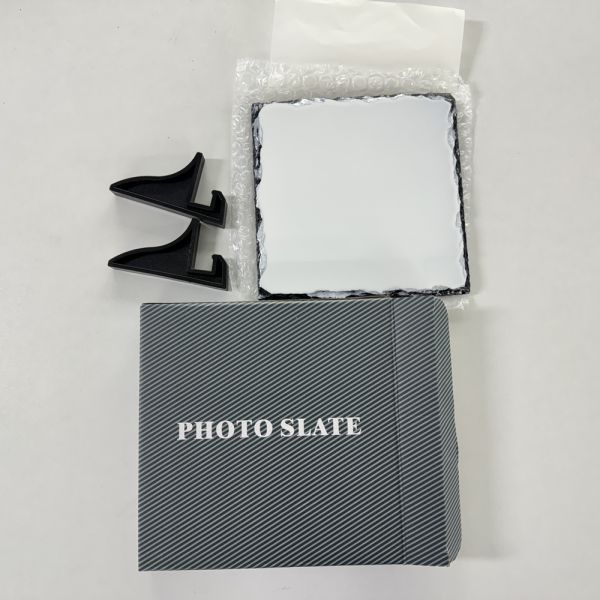 100,000pcs Stocking, Multiple Shapes Sublimation Rock Slate Blanks Ready to Ship, Glossy&Matte Photo Slate for Sublimation DIY Stone Crafts for