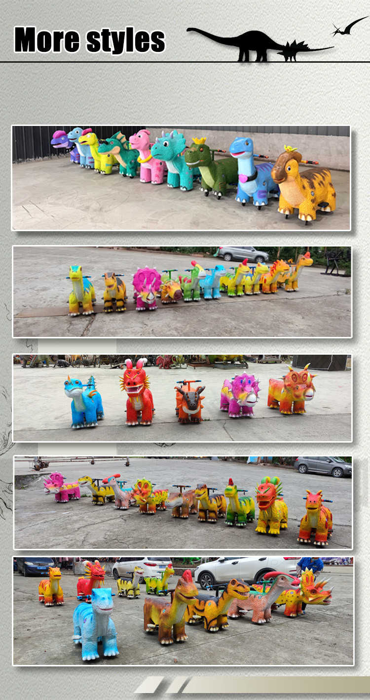 Customized Christmas Deer Scooters Attraction For Shopping Center Playground Attractions