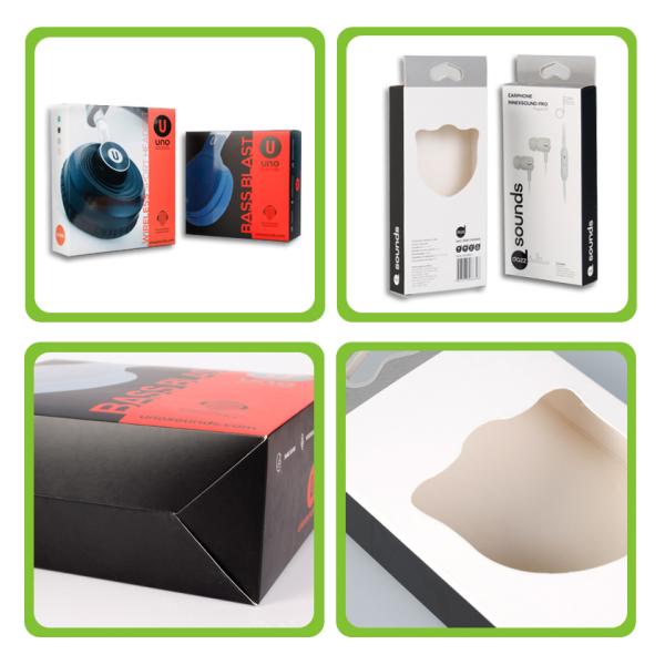 Pantone Color Data Cable Packaging Box OEM Custom Packaging Electronics