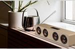 4 Loudspeakers Type Wooden Bluetooth Speaker Big Power Micro SD Card Wooden