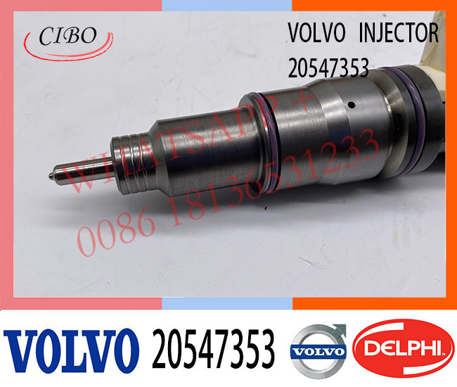 20547353 BEBE4D00003 9.5 MM BORE L207PBC E3.0 VOL TRUCK FH12 Diesel Engine Fuel Injector 20510724 85000223