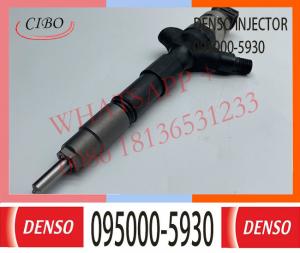 Quality 095000-5930 Common Rail Diesel Fuel Injector 23670-09060 For TOYOTA HILUX 2KD-FTV Engine for sale