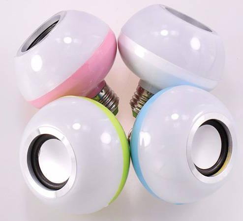 Bluetooth audio with led bulb,audio led bulb