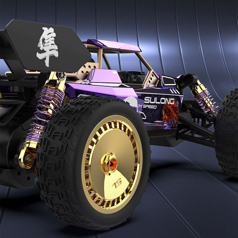 Large Alloy RC Car for Off-Road Climbing Front and Rear Shock Absorbers 14 Years Up