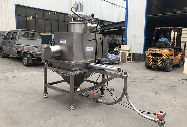 JB Bulk Material Small Bag Unloading Station Dust Free With Sieve
