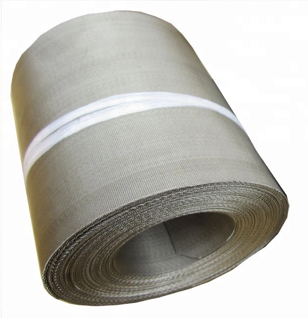 316L Stainless Steel Dutch Wire Mesh , Square Reverse Plain Dutch Weave Mesh