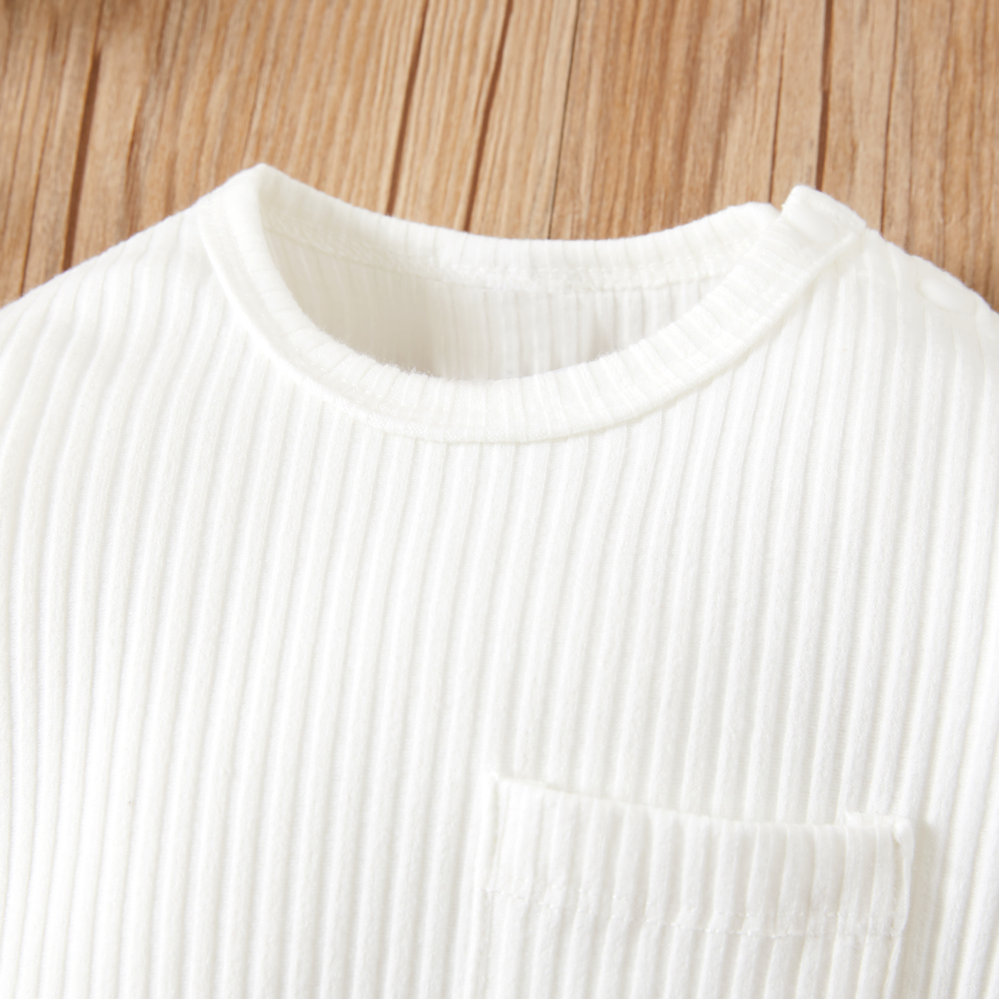 Custom Design Cotton Baby Clothes Baby Boy Romper Rib Knitting Unisex Onesie Short Sleeve Long legs Baby Bodysuit