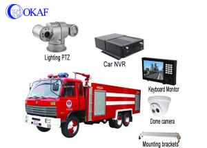 China 4G Wireless HD Vehicle PTZ Camera , Auto Tracking PTZ IP Camera 2.1 Megapixels on sale