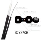 Self Supporting G652D Outdoor FTTH Fiber Optic Drop Cable
