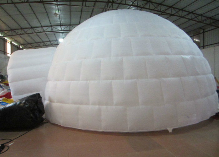 Digital Printing Trading Blow Up Dome Ten , Customized Inflatable Igloo Tent