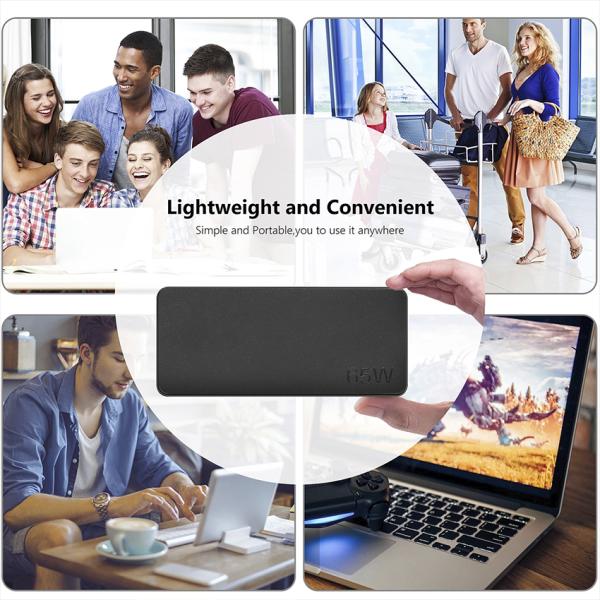 24V 5A Portable 100w Desktop Charger Usb Type C Laptop Charger